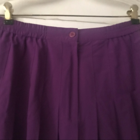 New Kaelin Pleated Tennis Pickleball Purple Skirt size 14 Summer - Picture 6 of 16
